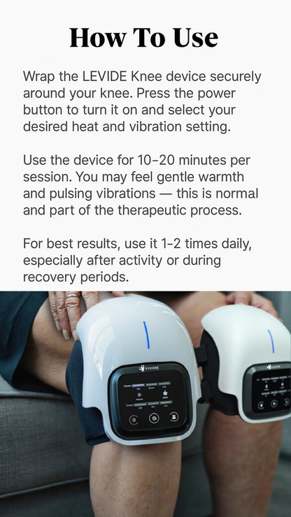 LEVIDE™ 4 in 1 Knee Therapy Device