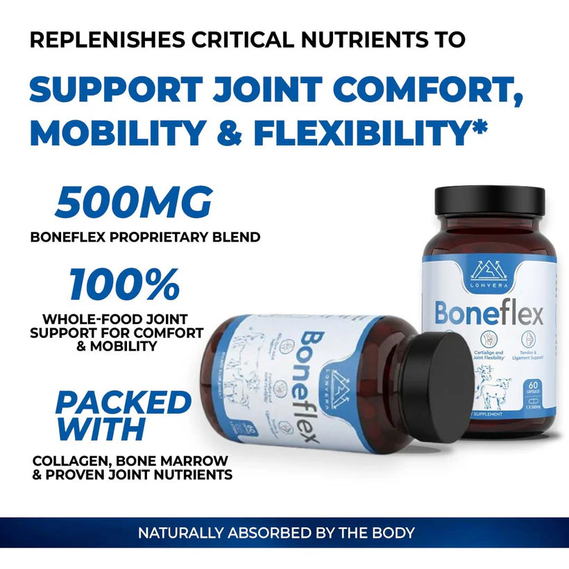 Boneflex – Naturally Calms Joint Inflammation To Help Restore Comfortable, Pain-Free Movement