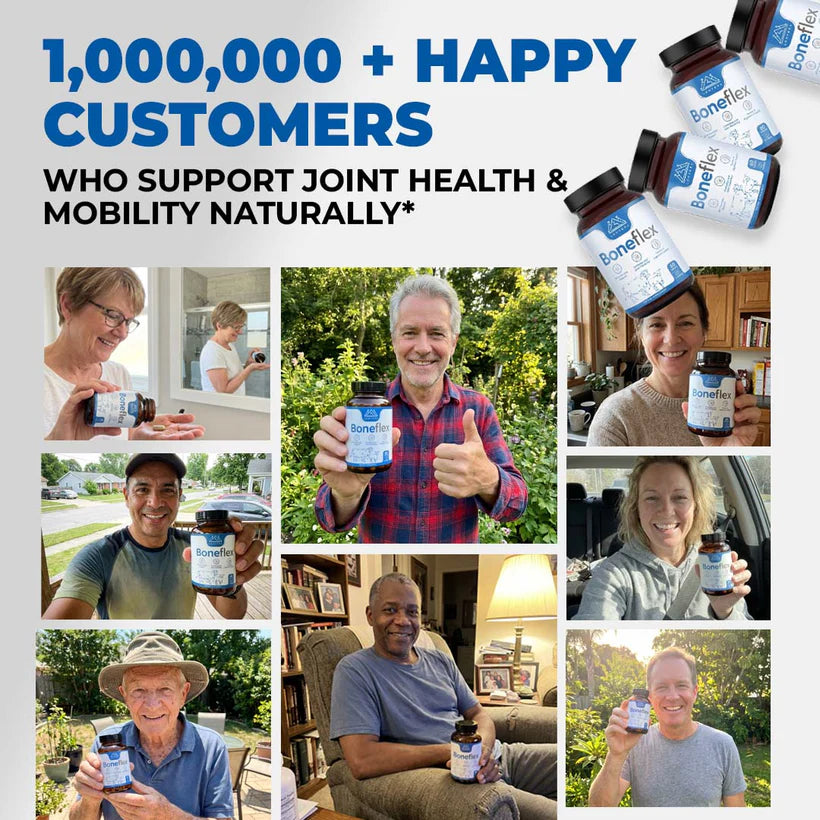 Boneflex – Naturally Calms Joint Inflammation To Help Restore Comfortable, Pain-Free Movement