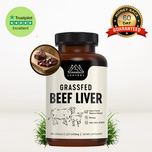Grass-Fed Beef Liver Capsules – The Ancient Secret to Cleansing Your Liver & Restoring Peak Health