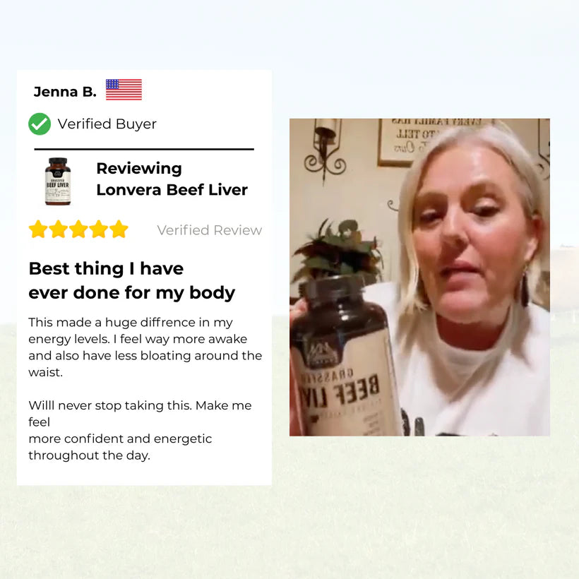 Grass-Fed Beef Liver Capsules – The Ancient Secret to Cleansing Your Liver & Restoring Peak Health