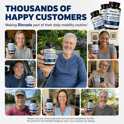 TryBlenada – A Daily Joint Support Formula Made for Movement, Comfort & Flexibility
