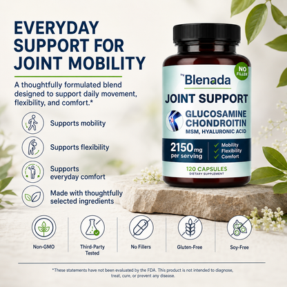 TryBlenada – A Daily Joint Support Formula Made for Movement, Comfort & Flexibility