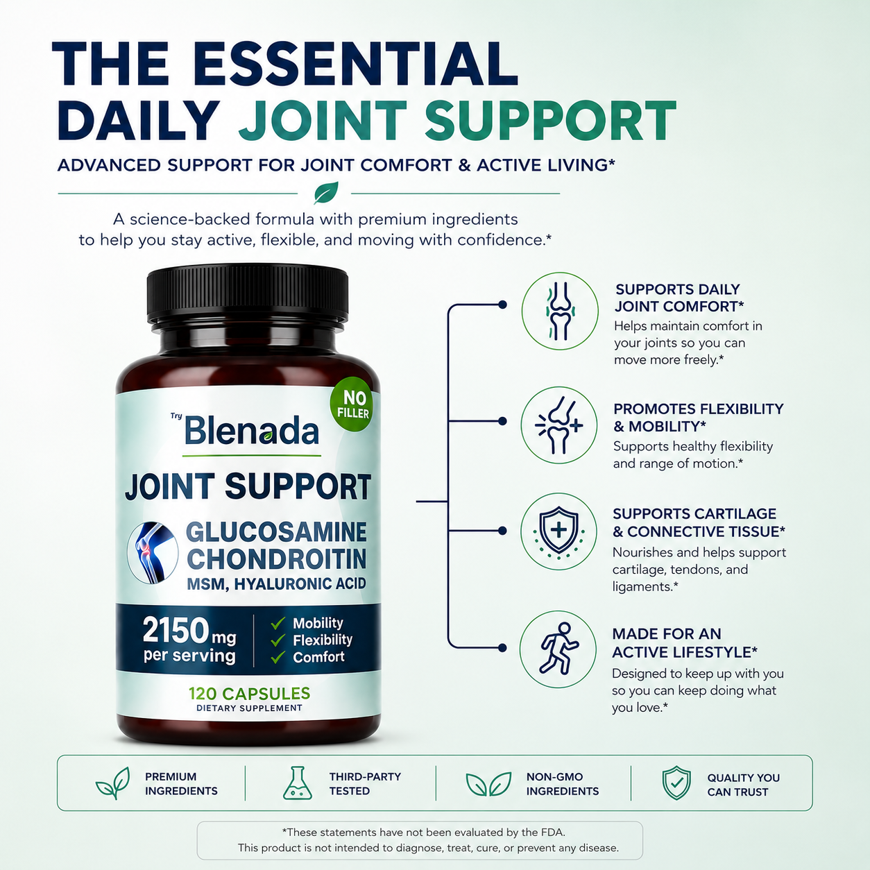 TryBlenada – A Daily Joint Support Formula Made for Movement, Comfort & Flexibility