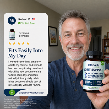 TryBlenada – A Daily Joint Support Formula Made for Movement, Comfort & Flexibility