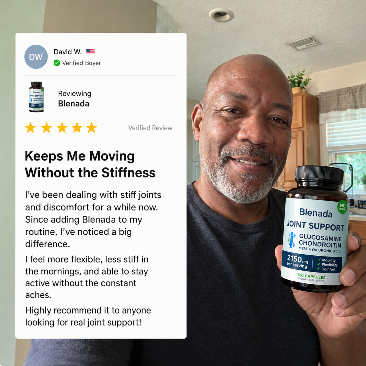 TryBlenada – A Daily Joint Support Formula Made for Movement, Comfort & Flexibility